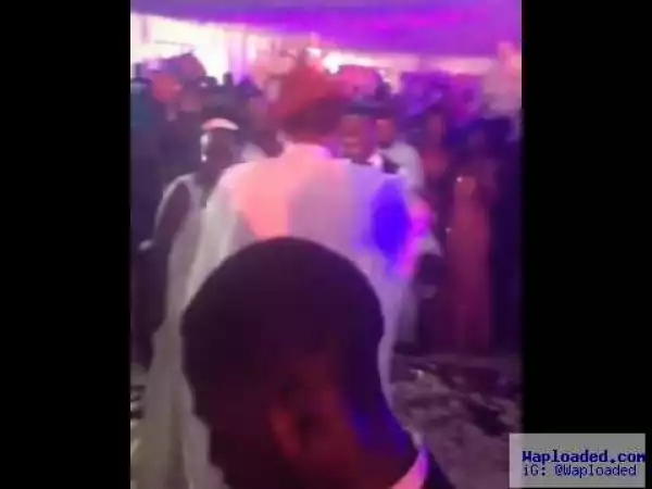 E-Money In Action!! Money Rain At Onazi Ogenyi’s Wedding